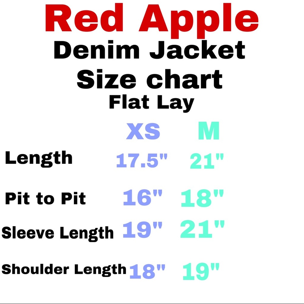 NWT ‘Candy Apple’ Denim Jacket - Picture 8 of 8